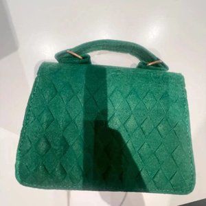 Green mini bag